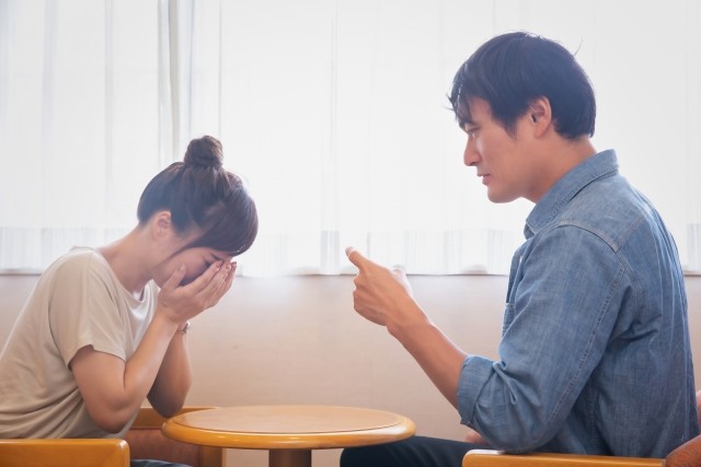 モラハラされる女性