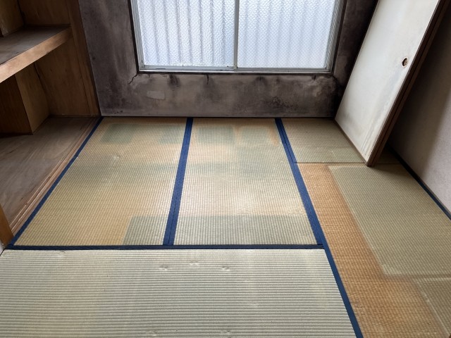 畳からフローリングへの張り替え前