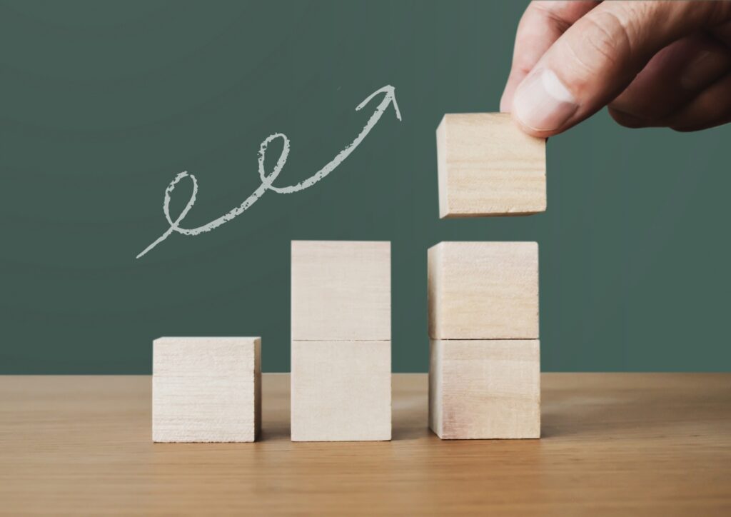 wood blocks stacking efficient