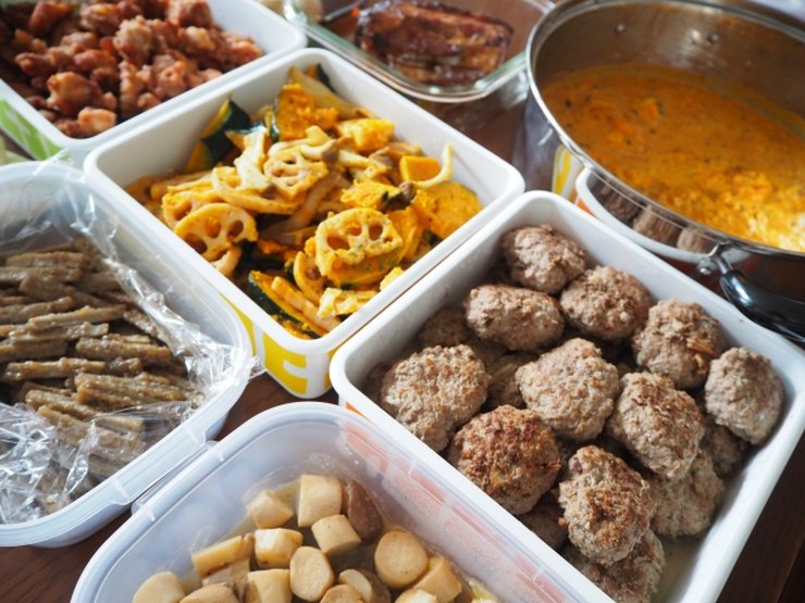 食費節約術で作り置き料理