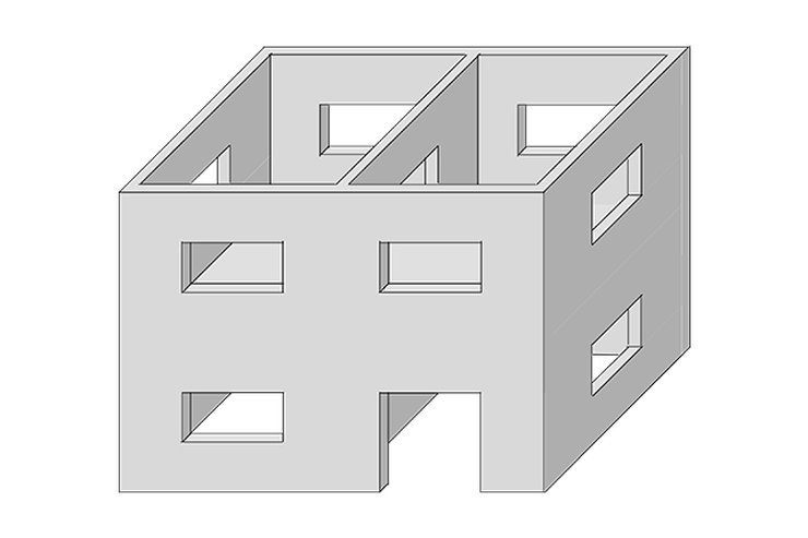 鉄骨造のラーメン構造
