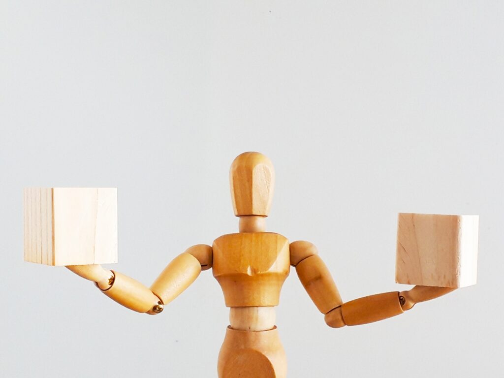 doll comparing weight