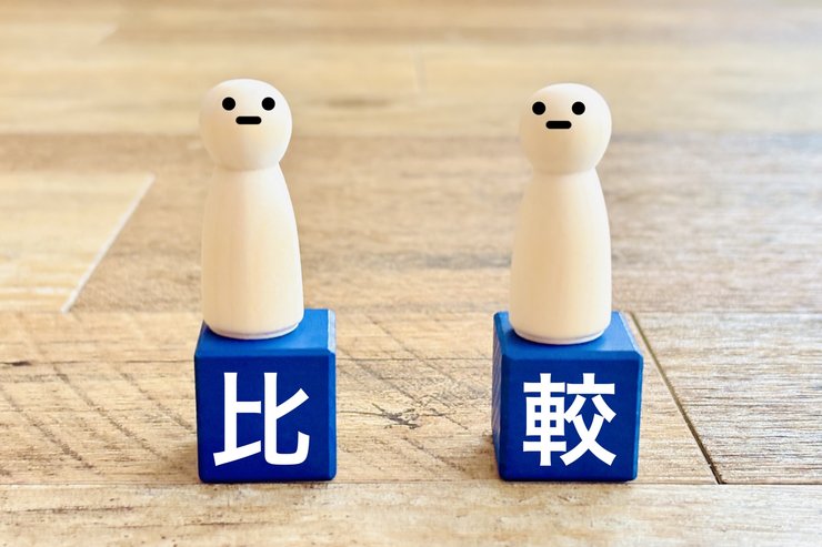 SPYDと他ETFの比較イメージ