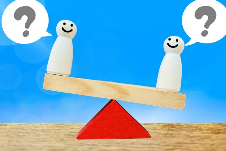 SPYD投資の向き不向きを判断するイメージ