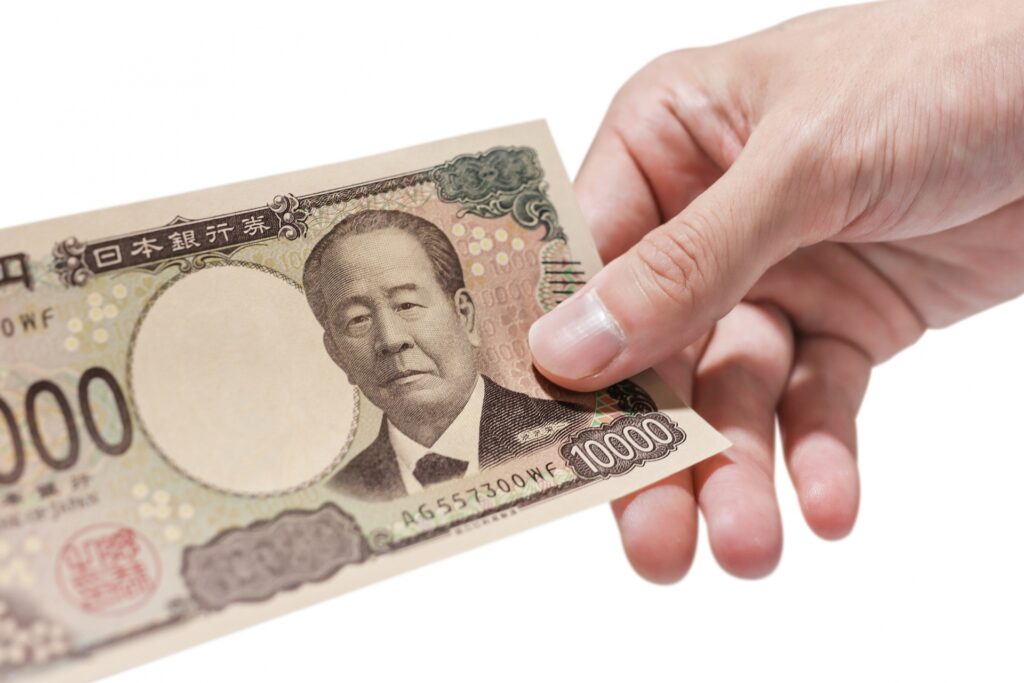 1 man yen bill