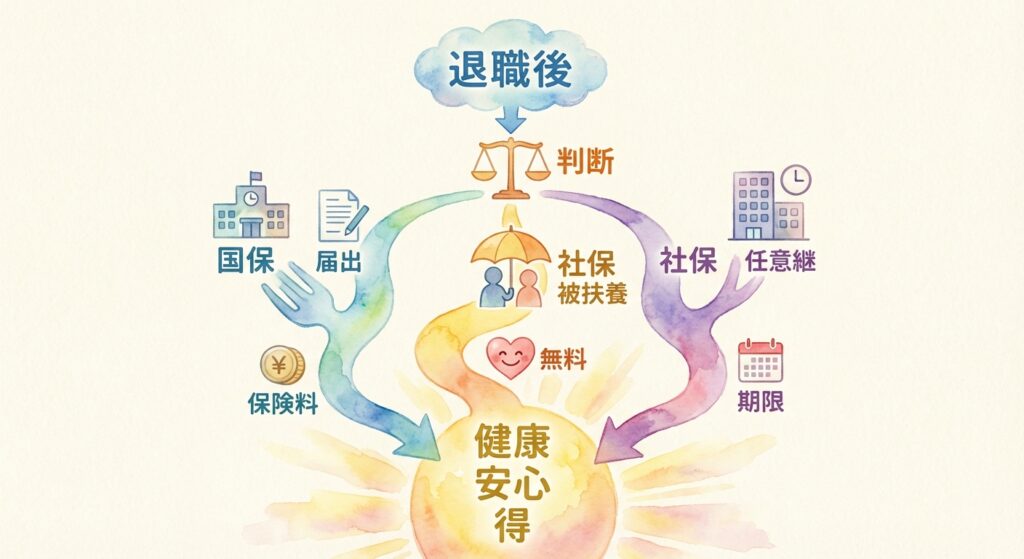 flow diagram retirement