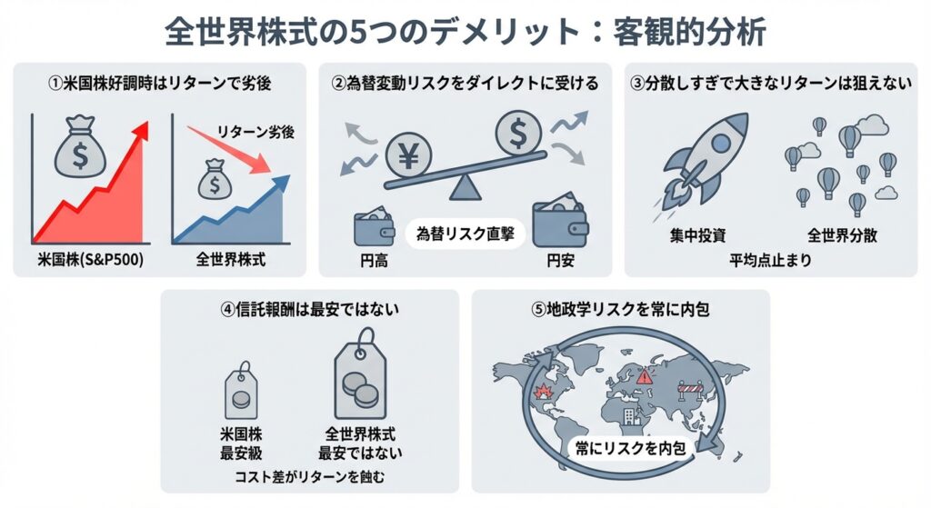 5 demerits objectively