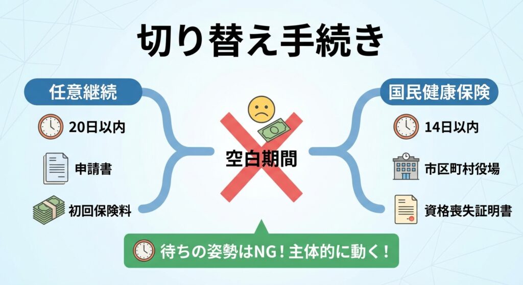switching application process