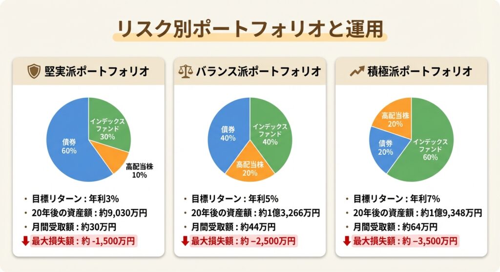 three portfolios risks