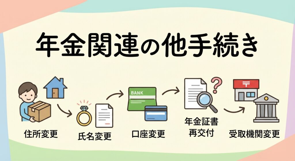 illustrations and arrows